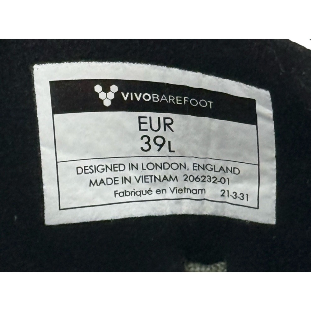 Vivo Barefoot Primus Trail Firm Ground Sneakers Green Womens 39 US 8 Hiking - Picture 11 of 11